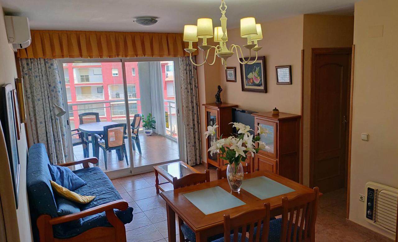 Apartamento En La Playa Con Piscina Peñíscola Dış mekan fotoğraf