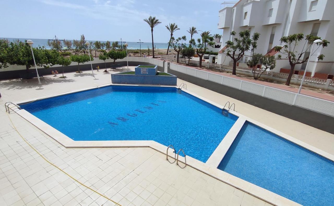 Apartamento En La Playa Con Piscina Peñíscola Dış mekan fotoğraf