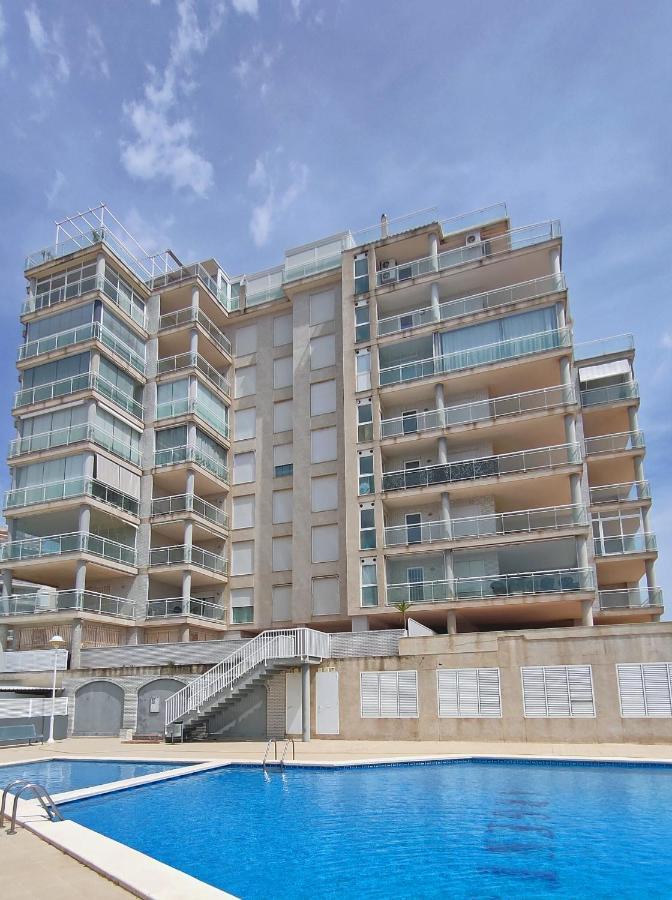 Apartamento En La Playa Con Piscina Peñíscola Dış mekan fotoğraf